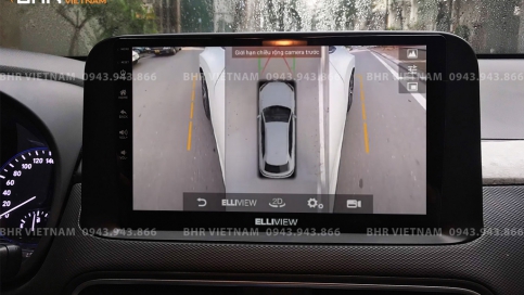 Màn hình DVD Android liền camera 360 xe Hyundai Kona 2018 - nay | Elliview S4 Basic